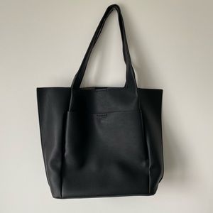 Zara black purse